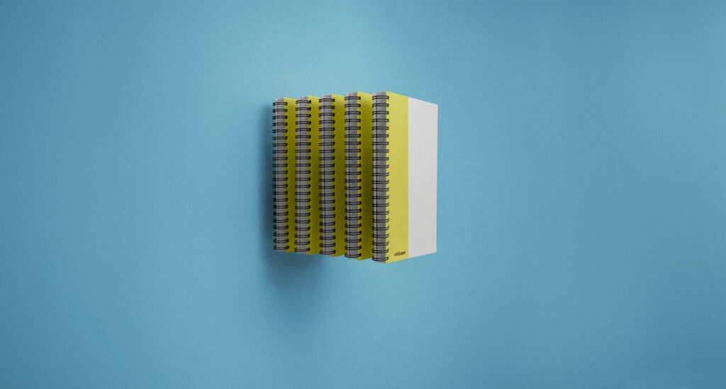 Carnet écologique recyclé