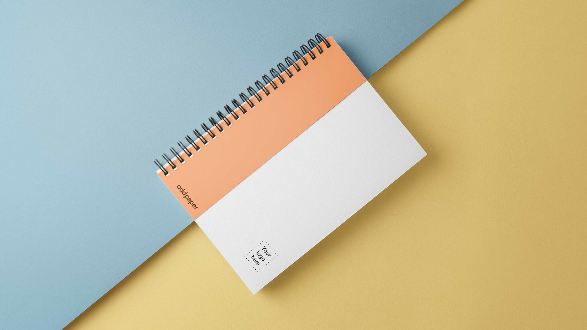 Carnet avec logo personnalisé